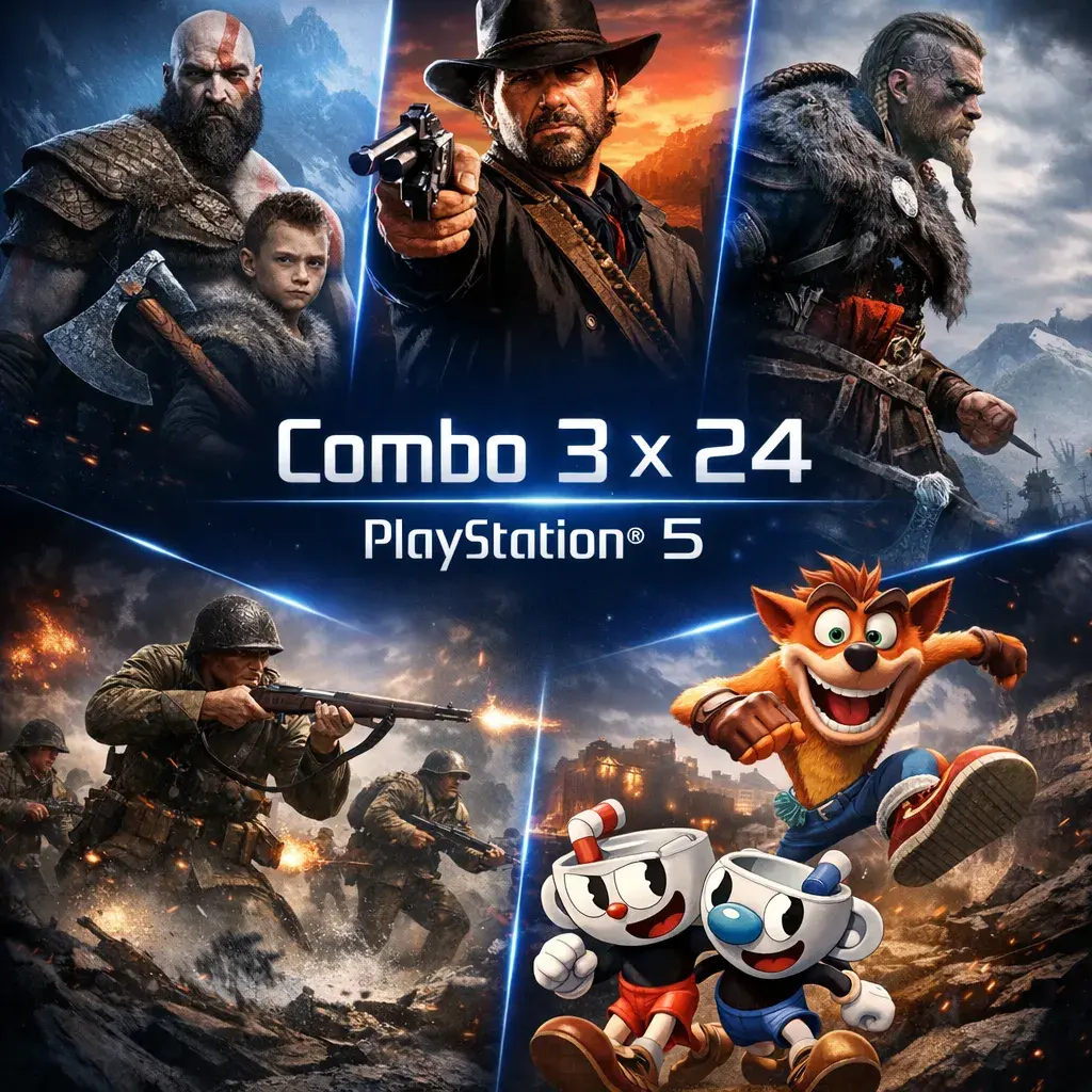 Combo 3 × 24 | PlayStation® 5